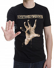 System Of A Down t-shirt, Hand, men´s