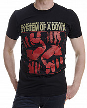 System Of A Down t-shirt, Fisticuffs, men´s