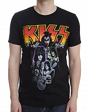 Kiss t-shirt, Neon Band, men´s