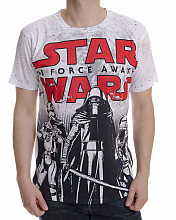 Star Wars t-shirt, The Force Awakens Allover Tee, men´s