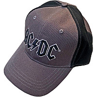 AC/DC snapback, Black Logo 2 tone Grey & Black