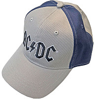 AC/DC snapback, Black Logo 2 tone Grey & Navy