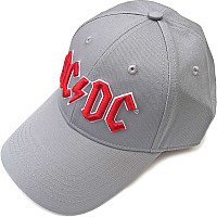 AC/DC snapback, Red Logo Grey