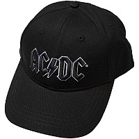 AC/DC snapback, Black Logo Black