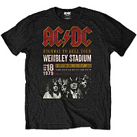 AC/DC t-shirt, Wembley '79 Black, men´s