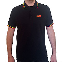 AC/DC t-shirt, Classic Logo Polo Black, men´s