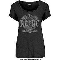 AC/DC t-shirt, Black Ice Girly Black, ladies