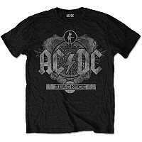 AC/DC t-shirt, Black Ice on Black, men´s