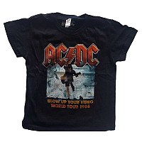 AC/DC t-shirt, Blow Up Your Video Black, kids