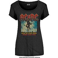 AC/DC t-shirt, Blow Up Your Video Black, ladies