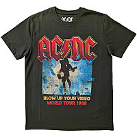 AC/DC t-shirt, Blow Up Your Video Green, men´s