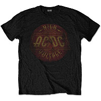 AC/DC t-shirt, High Voltage Vintage Black, men´s
