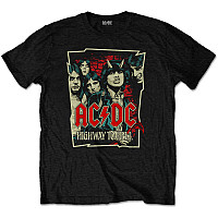 AC/DC t-shirt, Highway To Hell Sketch Black, men´s