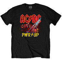 AC/DC t-shirt, Neon Live Black, men´s