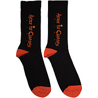 Alice In Chains ponožky, Logo Black, unisex - velikost 6 až 11 (39 až 45)