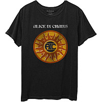 Alice in Chains t-shirt, Circle Sun Vintage Black, men´s