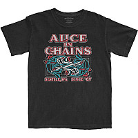 Alice in Chains t-shirt, Totem Fish Black, men´s