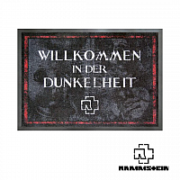 Rammstein velurová doormat s vinylovou podložkou 500 x 700 x 5 mm