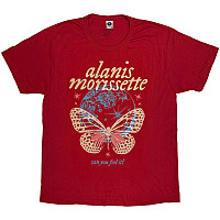 Alanis Morissette t-shirt, Can You Feel It Red, men´s