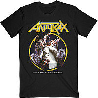 Anthrax t-shirt, Spreading The Disease Tracklist BP Black, men´s