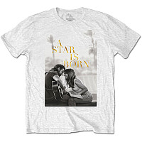 Lady Gaga t-shirt, A Star is Born Jack & Ally Movie Poster White, men´s