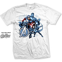 Marvel Comics t-shirt, Avengers Group White, men´s
