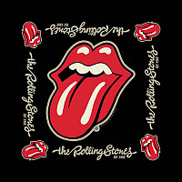 Rolling Stones scarf, Est. 1962 55 x 55cm