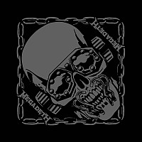 Megadeth bavlněný scarf 55 x 55cm, Vic Rattlehead Black