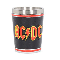 AC/DC shot glass 50 ml/7 cm/13 g, Red Logo