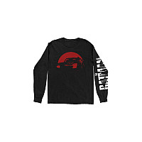 Batman t-shirt long rukáv, The Batman Red Car & Figure BP Black, men´s