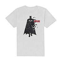 Batman t-shirt, The Batman Distressed Figure White, men´s
