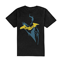 Batman t-shirt, The Batman Yellow Sketch Black, men´s