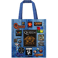 Queen sopping bag Eco PES 40x40 cm/260g, Crest Multicolor