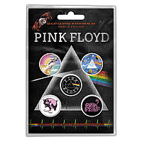 Pink Floyd button badges – 5 pieces průměr 25 mm, Prism, unisex