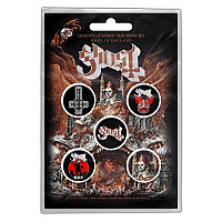 Ghost button badges – 5 pieces, Prequelle