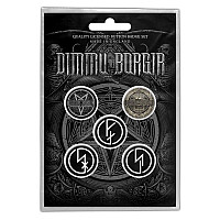 Dimmu Borgir button badges – 5 pieces 25 mm, Eonian