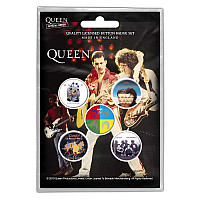 Queen button badges – 5 pieces, Later Albums