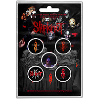 Slipknot button badges – 5 pieces, We Are Not Your Kind, uni