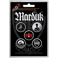 Marduk button badges – 5 pieces, Panzer Division