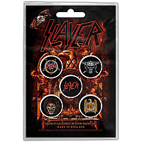 Slayer button badges – 5 pieces průměr 25 mm, Eagle