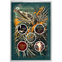 Lamb Of God button badges – 5 pieces, Omens