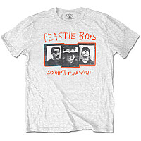Beastie Boys t-shirt, So What Cha Want White, men´s