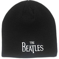 The Beatles winter beanie cap, Drop T Logo Black