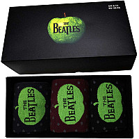 The Beatles set ponožek 3 páry, Apple & Spots Multicol, uni - velikost 6 až 11 (39 až 45)