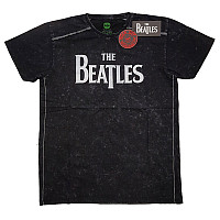 The Beatles t-shirt, Drop T Logo Snow Washed Black, men´s