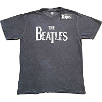The Beatles t-shirt, Drop T Logo Snow Wash Charcoal Grey, men´s