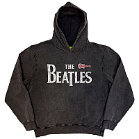 The Beatles mikina, Guitar & Drop T Wash Charcoal Grey, men´s