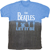 The Beatles t-shirt, Let It Be Split Dip-Dye Blue, men´s