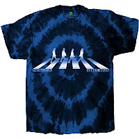 The Beatles t-shirt, Abbey Road Crossing Gradient Dip-Dye Blue, men´s