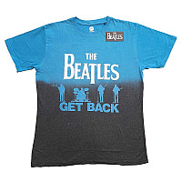 The Beatles t-shirt, Get Back Blue Dip-Dye, men´s